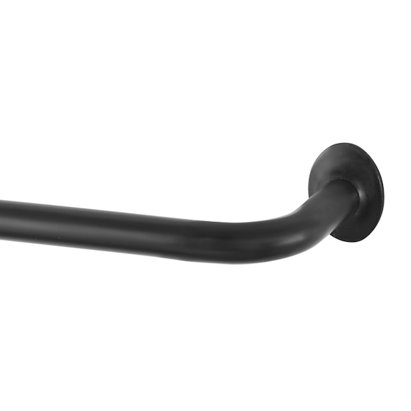Kenney Mfg Kenney Sun Zero Black Room Darkening Curtain Rod 48 in. L X 86 in. L SN79231V1 - main